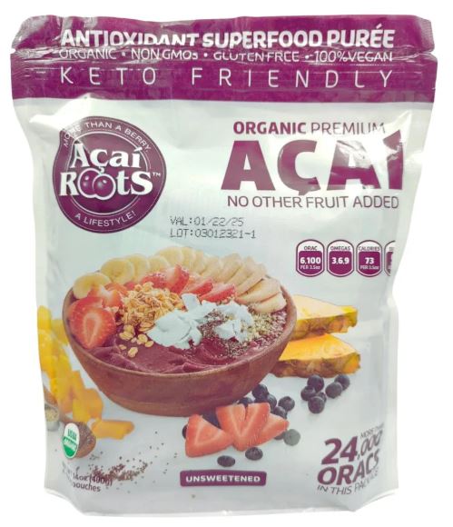 Açaí Roots Frz Acai Pulp 400gr