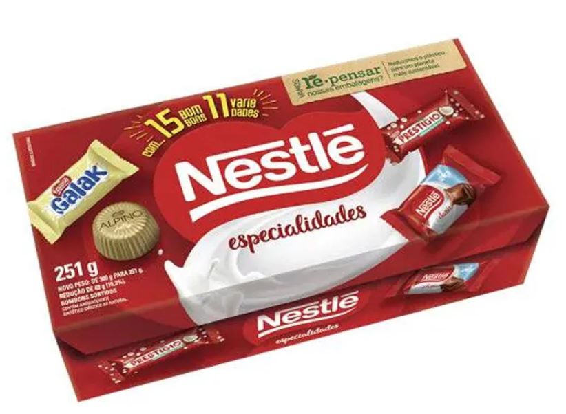 Bombons Especialidades 251g Nestle