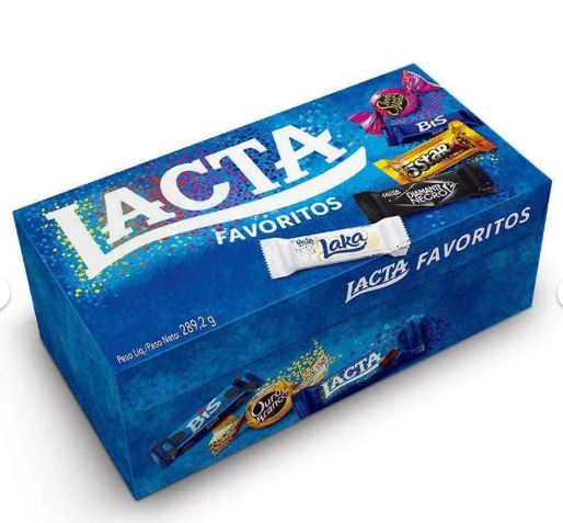 Chocolate Variedades Favoritos 250gr Lacta