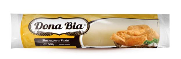 Massa Pastel Rolo 500gr Dona Bia