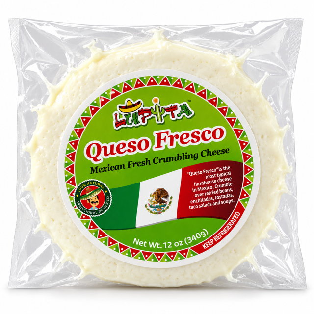 Queijo Fresco 12 oz / 340 gr – Lupita 261076 - Cheese Queso Fresco 12 oz / 340 gr – Lupita