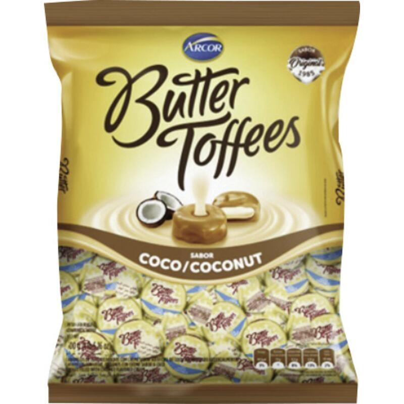 Bala Butter Toffee Coco 500g Arcor
