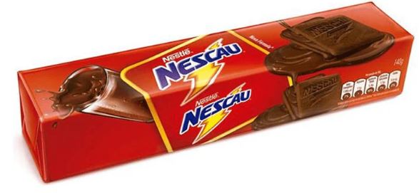 Biscoito Recheado Nescau 140g Nestle