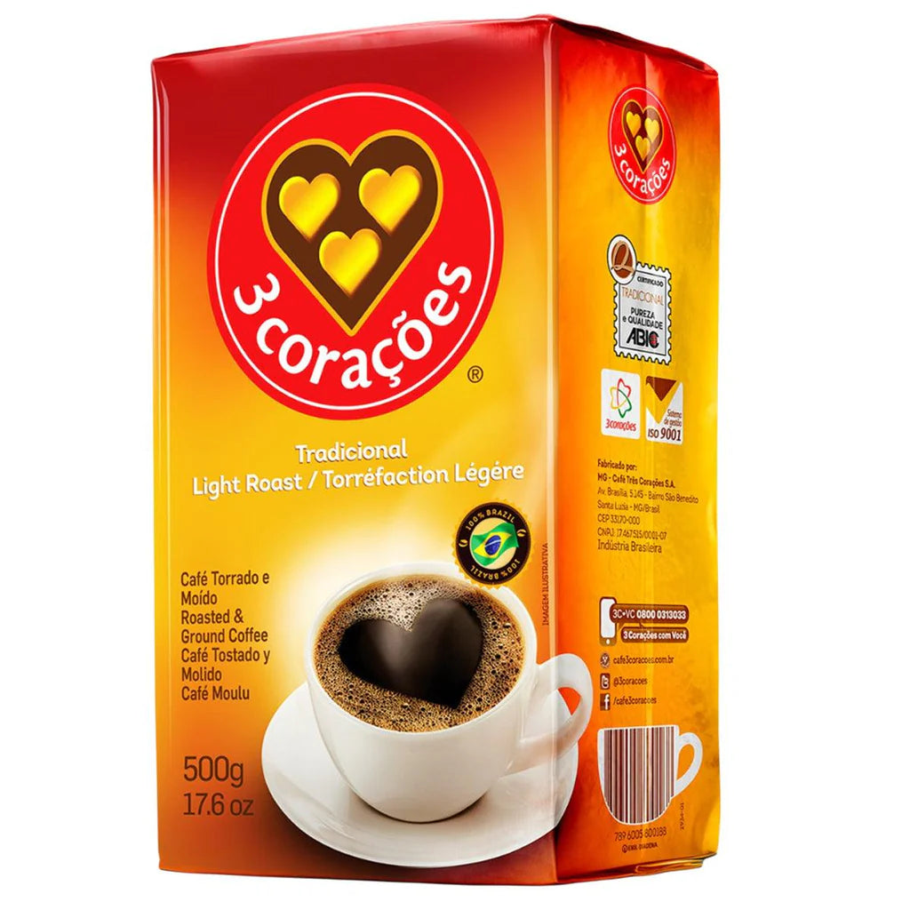 Cafe Tradicional 500gr 3 Coracoes