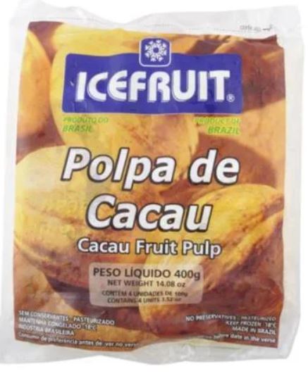 Polpa Cacau  400gr Ice Fruit