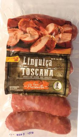 Linguiça Toscana Picante 14 Corte's