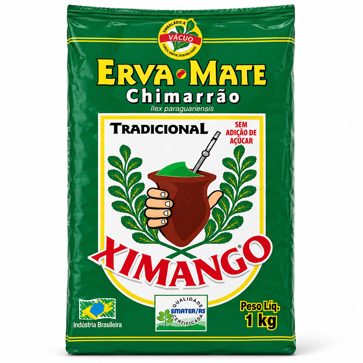 Erva-Mate Reserva Especial para Chimarrão 35.3 oz / 1 kg – Ximango 261076    -    Reserva Especial Yerba Mate for Chimarrão 35.3 oz / 1 kg – Ximango