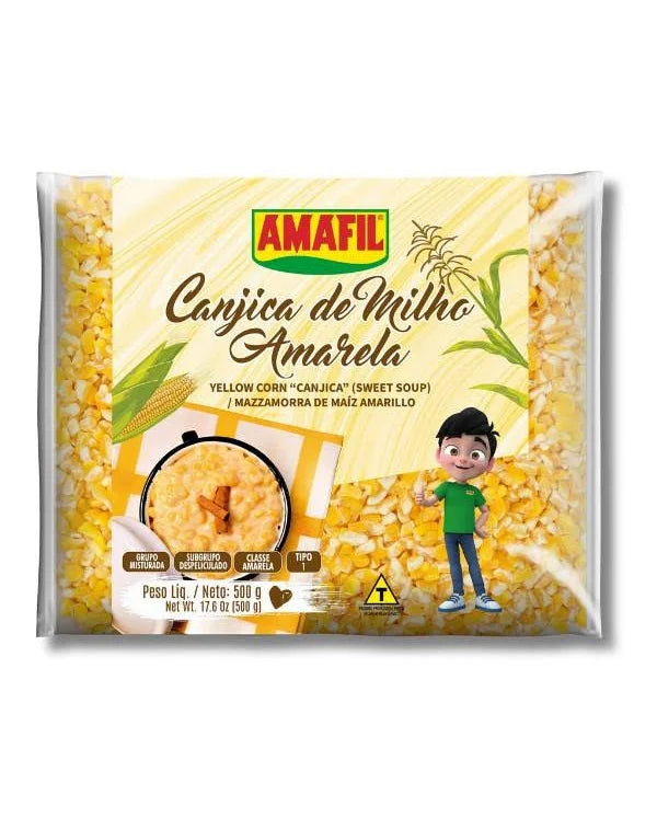 Canjica Amarela 500g Amafil